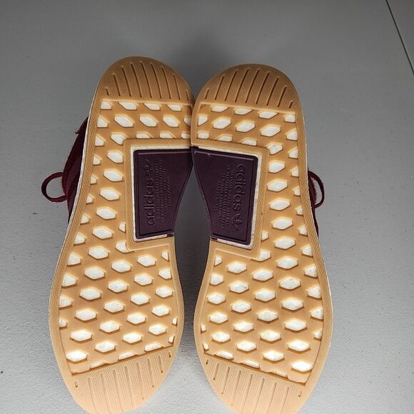 adidas NMD R2 Collegiate Athletic Shoes Sneakers Burgundy 2018 Men's Size 10 - Picture 8 of 9